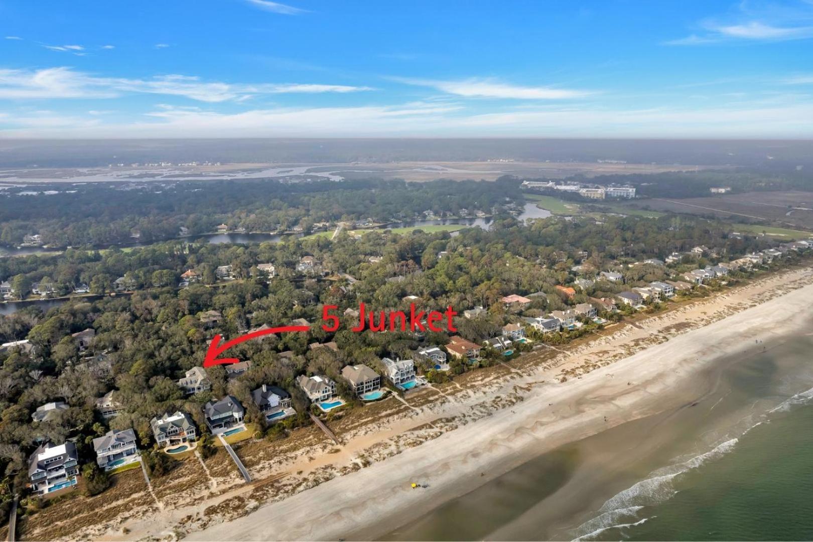 5 Junket Villa Hilton Head Island Exterior photo